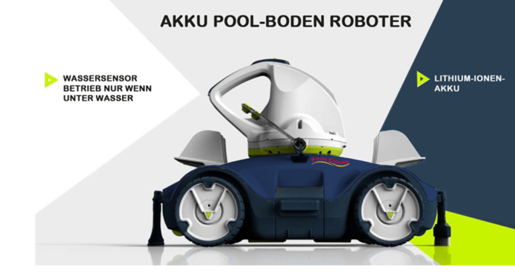 Art.Nr. 35005 PoolChamp Akku-Pool-Boden-Reinigungsroboter